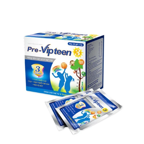 Pre-Vipteen 3 - Hỗ trợ bổ sung canxi cho trẻ