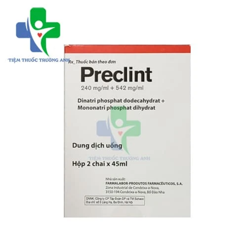 Preclint - Thuốc làm sạch ruột trước khi phẫu thuật nội soi