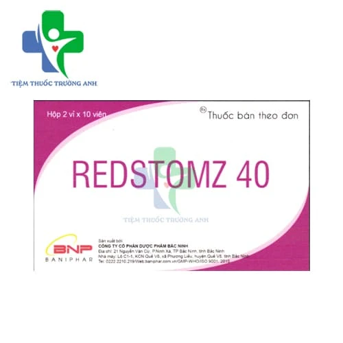 Redstomz 40 Bắc Ninh - Thuốc điều trị trào ngược dạ dày - thực quản