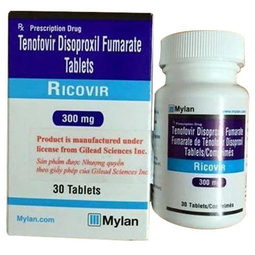 Ricovir 300mg - Thuốc điều trị HIV và viêm gan B hiệu quả của Mylan 