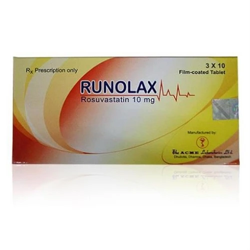 Runolax 10mg - Thuốc điều trị các bệnh về tim mạch hiệu quả 