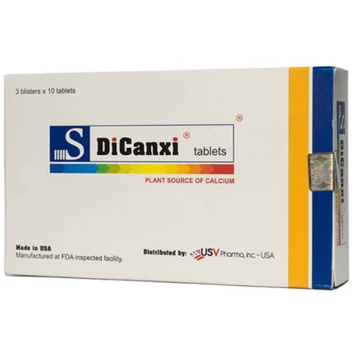 S Dicanxi Usv Pharma - Hỗ trợ bổ sung canxi