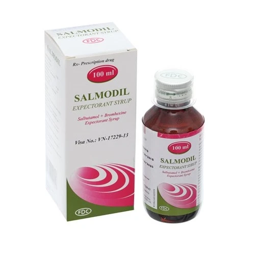 Salmodil Expectorant Syrup - Thuốc điều trị viêm phế quản hiệu quả của Ấn Độ