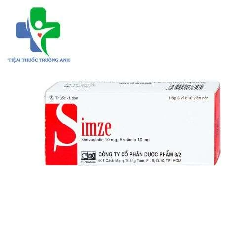 Simze F.T Pharma - Điều trị Tăng cholesterol máu nguyên phát