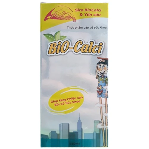 Bio-Calci - Hỗ trợ tăng chiều cao ở trẻ nhỏ