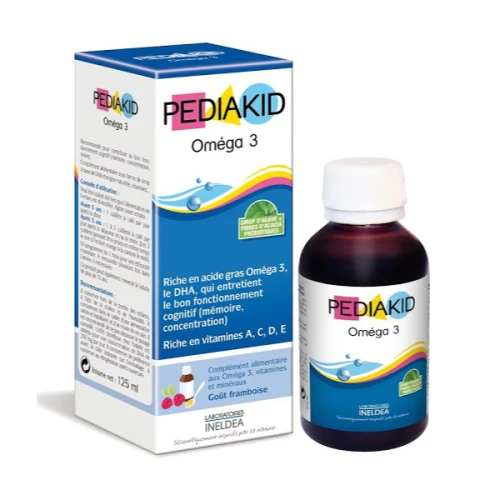 Pediakid Omega 3 - Siro hỗ trợ bổ sung Omega 3 và DHA