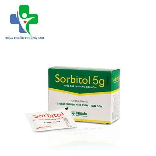 Sorbitol 5g Danapha - Điều trị triệu chứng táo bón và khó tiêu