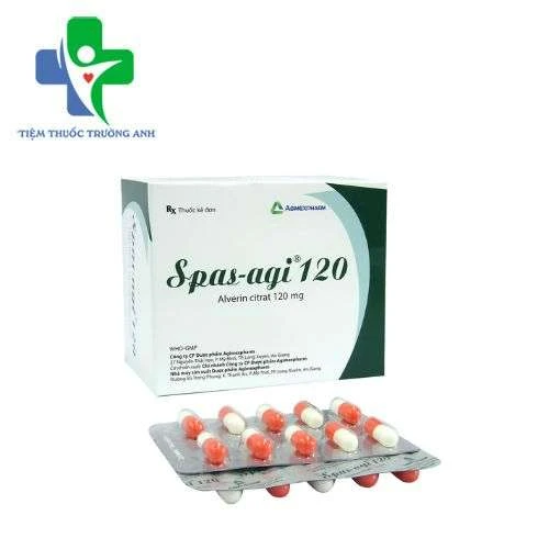 Spas-Agi 120 Agimexpharm - Hỗ trợ điều trị hội chứng ruột kích thích