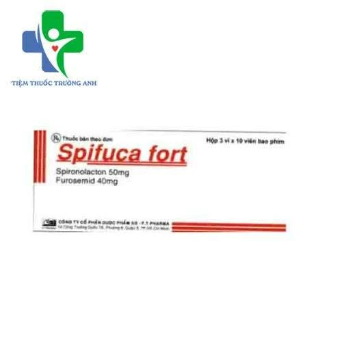 Spifuca fort F.T Pharma - Điều trị phù gan, xơ gan, suy tim sung huyết