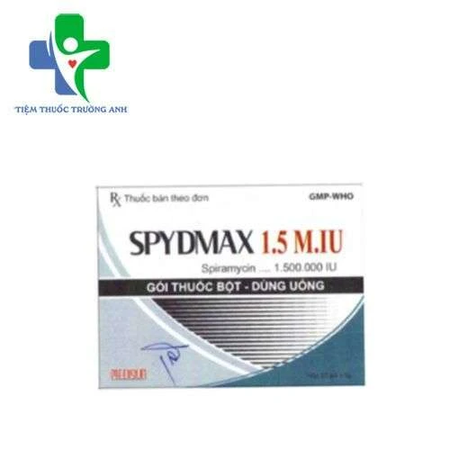Spydmax 0.75 M.IU Medisun - Điều trị nhiễm trùng đường hô hấp
