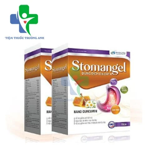 Stomangel Vgas - Hỗ trợ giảm các triệu chứng do loét dạ dày, tá tràng