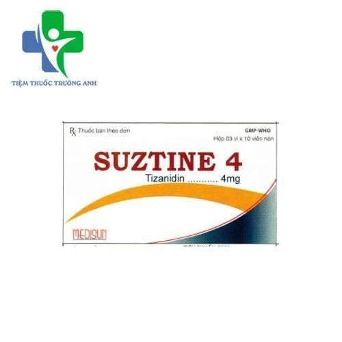 Suztine 4 Medisun - Điều trị co cơ gây đau và co cứng gây đau