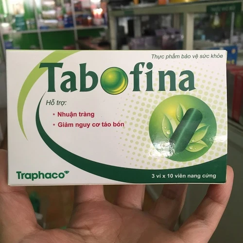 Tabofina - Hỗ trợ nhuận tràng, cải thiện đầy bụng khó tiêu hiệu quả