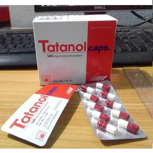 Tatanol Caps - Thuốc giảm đau, hạ sốt của Pymepharco hiệu quả