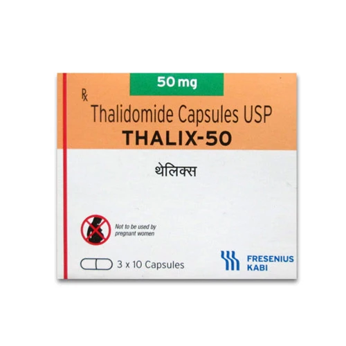 Thalix 50mg - Thuốc trị bệnh đa u tủy xương hiệu quả của India