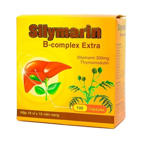 Viên Uống Tăng Cường Chức Năng Gan Silymarin B-Complex Extra 100 Viên
