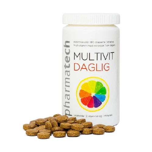 Viên Uống Bổ Sung Vitamin Và Khoáng Chất Multivit Daglig Pharmatech 180 Viên