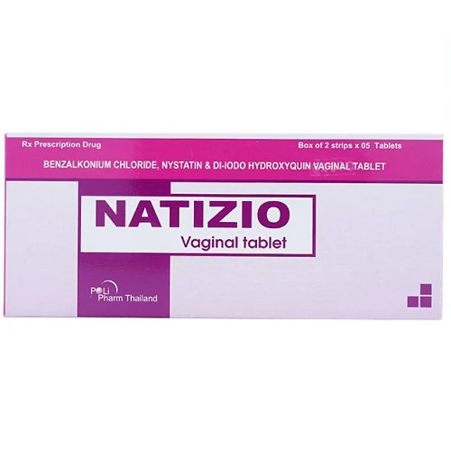 Thuốc đặt Natizio - Điều trị viêm âm đạo hiệu quả 
