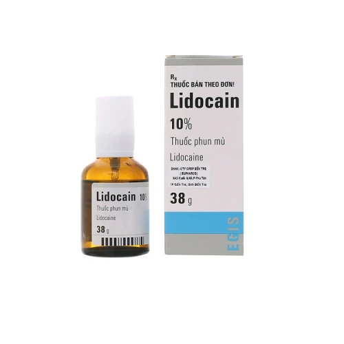 Thuốc gây mê Lidocain 10%