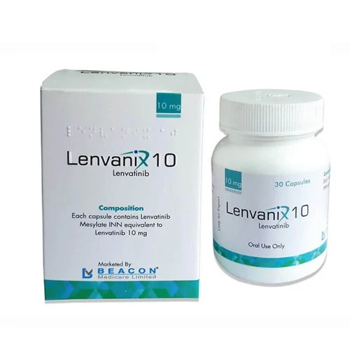Thuốc Lenvanix 10mg điều trị ung thư tuyến giáp, gan, thận