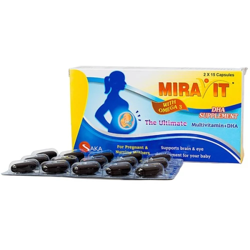 Miravit Niya - Hỗ trợ bồi bổ cho phụ nữ mang thai