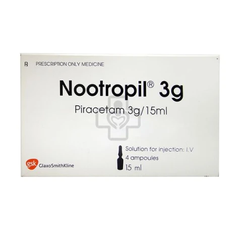 Thuốc Nootropyl 3g điều trị rung giật cơ