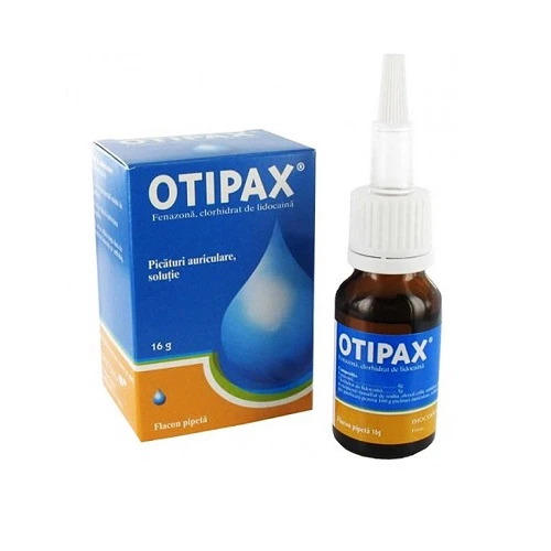 Thuốc Optipax (Hộp 1 lọ 15ml) chống viêm tai