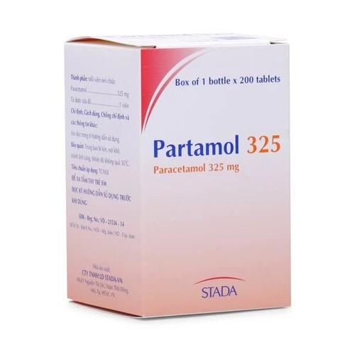 Thuốc Partamol 325mg (Lọ 200 viên)