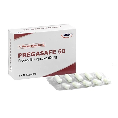 Thuốc Pregasafe 50Mg của Ấn Độ (Hộp 3 vỉ x 10 viên)