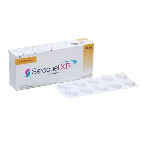 Thuốc Seroquel XR 200mg điều trị tâm thần phân liệt 