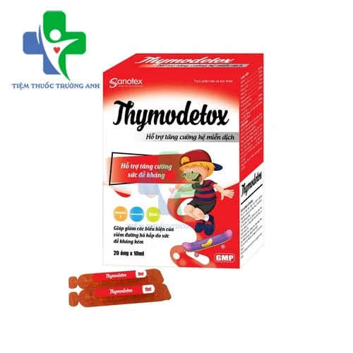 Thymodetox Vgas - Hỗ trợ tăng cường sức đề kháng hiệu quả