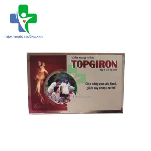 Topgiron HDPharma - Hỗ trợ tăng cường sức đề kháng