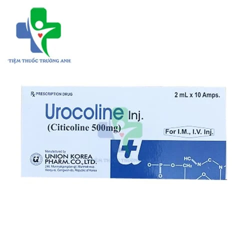 Urocoline 500mg - Thuốc điều trị bệnh não cấp và mạn tính