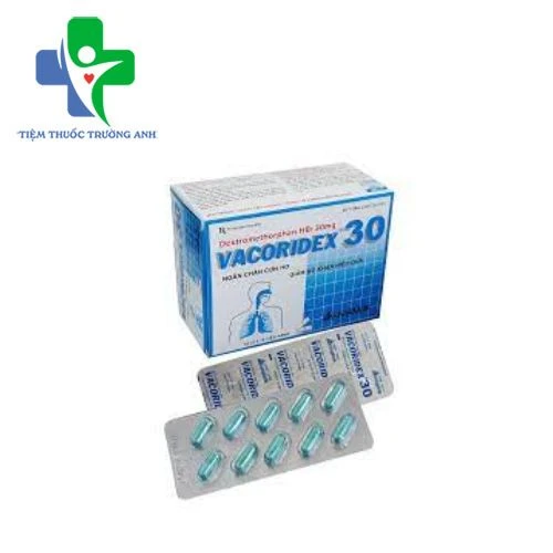 Vacoridex 30 Agimexpharm - Điều trị ho do phế quản