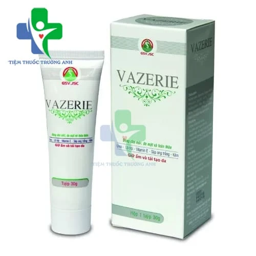 Vazerie 30g - Kem dưỡng ẩm và tái tạo da hiệu quả