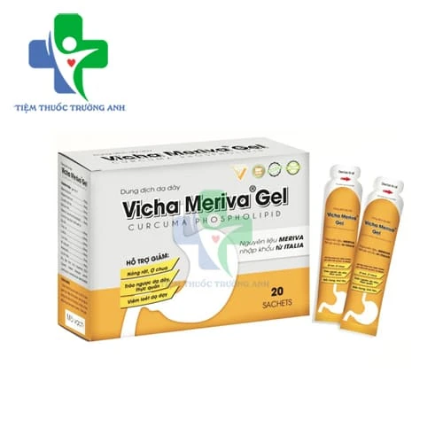 Vicha Meriva Gel - Hỗ trợ các triệu chứng do viêm loét dạ dày