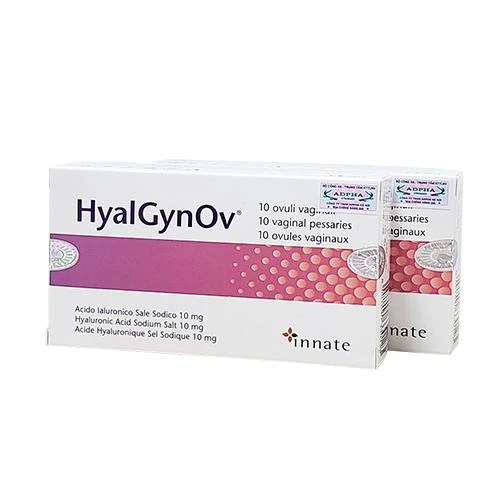 Viên đặt phụ khoa HyalGynOv - Điều trị nhiễm khuẩn, nấm âm đạo hiệu quả