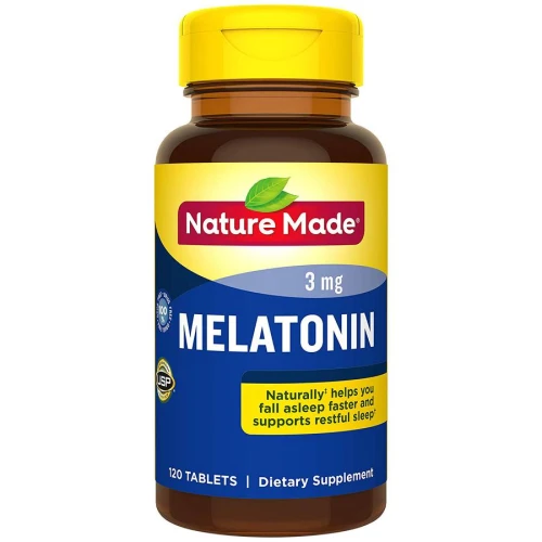 Thuốc Nature Made Melatonin 3mg - Hỗ Trợ Trị Mất Ngủ 
