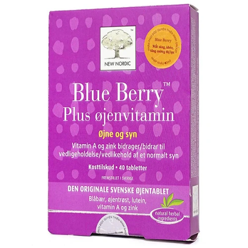 Viên uống bổ mắt Blue Berry Plus Eye Vitamin New Nordic