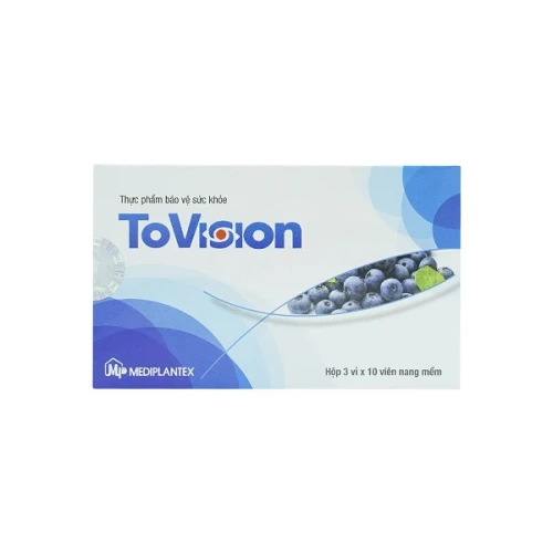 Viên Uống Bổ Mắt Tovision Mediplantex 30 Viên