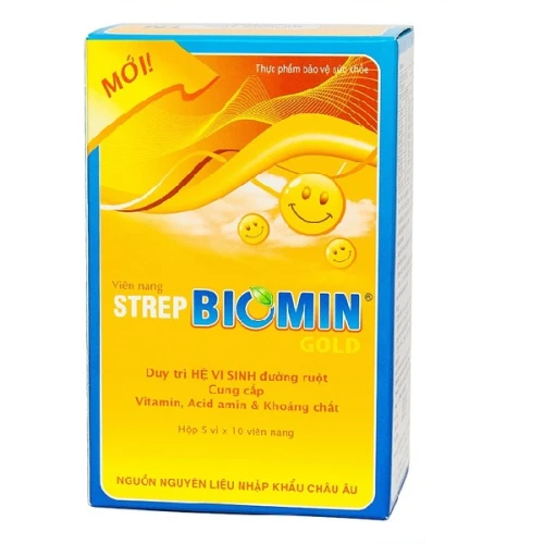 Viên uống cân bằng hệ vi sinh Strep Biomin Gold Walgreen's Pharma
