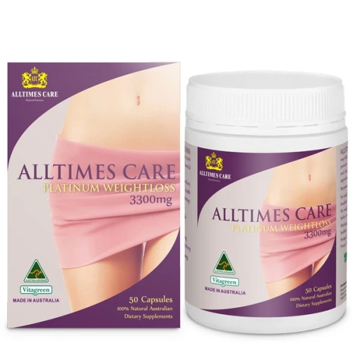 Viên Uống Giảm Cân Alltimes Care Platinum Weightloss 3300Mg 50 Viên