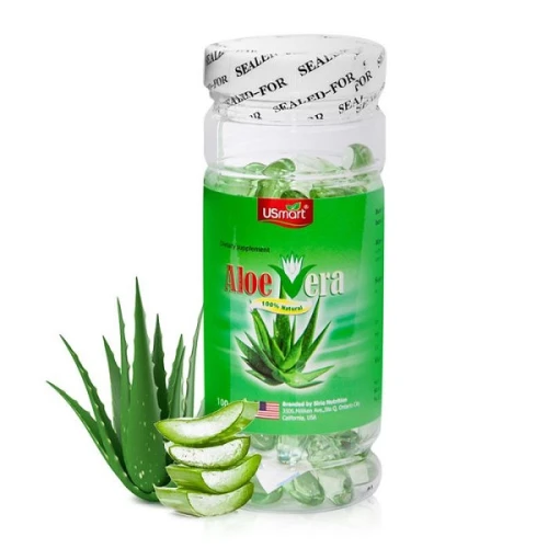 Viên uống ngăn ngừa lão hóa da Aloe Vera Usmart 100 Viên