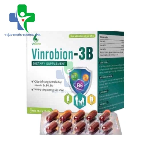 Vinrobion-3B Pulipha - Hỗ trợ tăng cường sức đề kháng cho cơ thể
