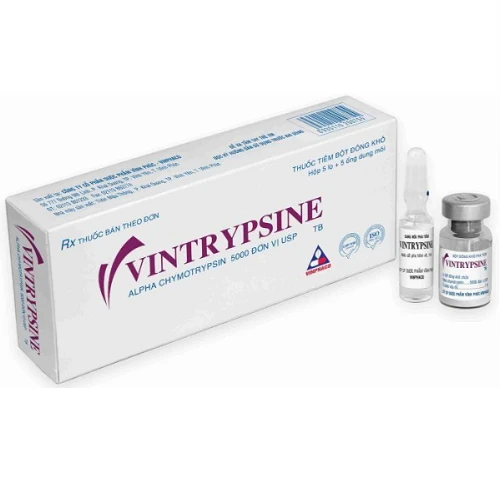 Vintrypsine tiêm - Điều trị phù nề sau chấn thương hiệu quả