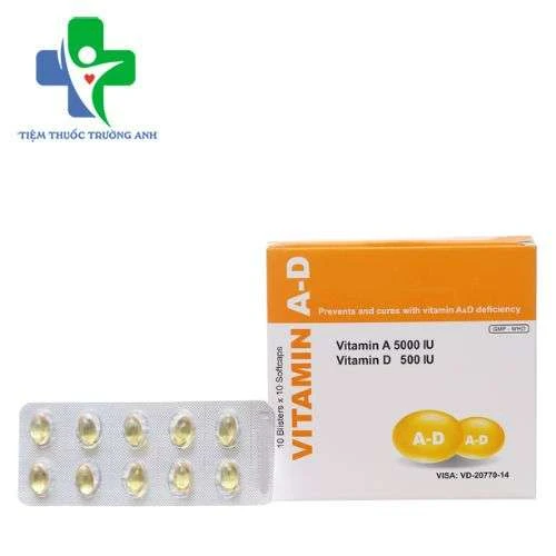 Vitamin A-D Medisun - Bổ sung vitamin A và D cho trẻ còi xương