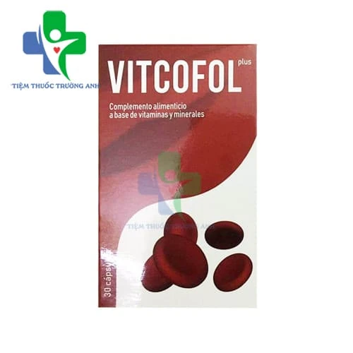 Vitcofol Plus NutriSpain -  Giúp bổ sung sắt cho cơ thể