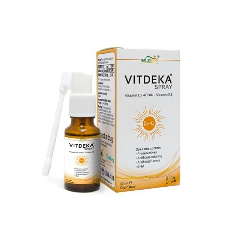 VITDEKA Spray - Bổ sung vitamin D và K2 hiệu quả của Thổ Nhỹ Kỳ