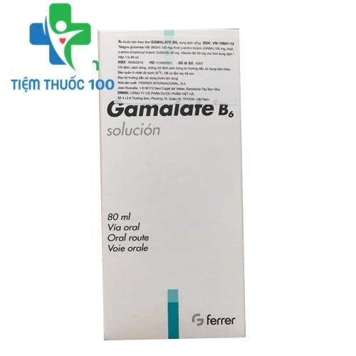 Gamalate B6 Siro - Hỗ trợ điều trị suy nhược thần kinh của Tây Ban Nha