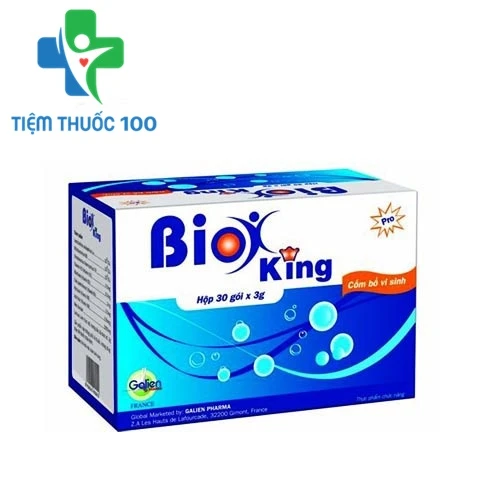 Bio king - Hỗ trợ điều trị táo bón hiệu quả của Galle Pharma